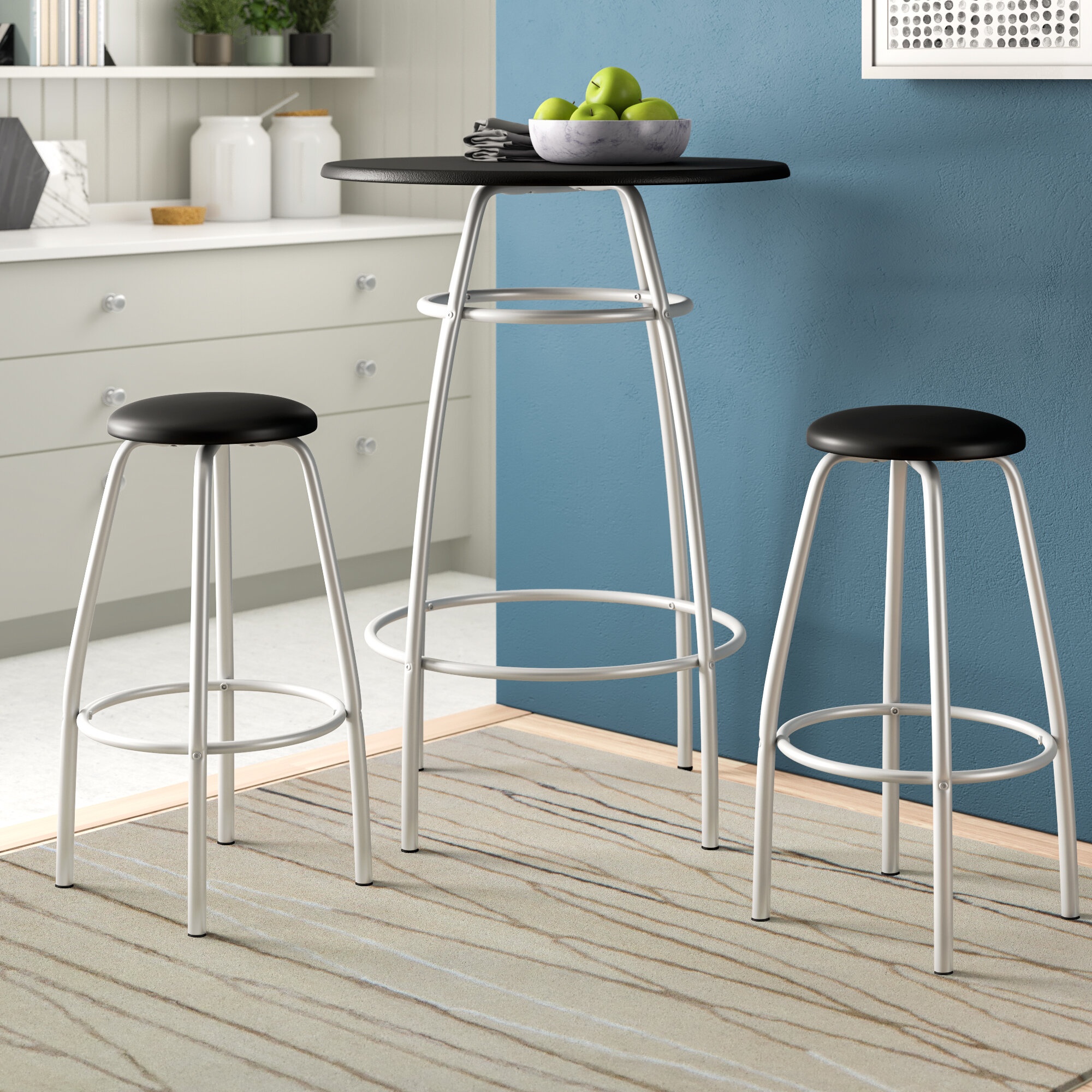 Danit 2 - Person Bar Height Dining Set