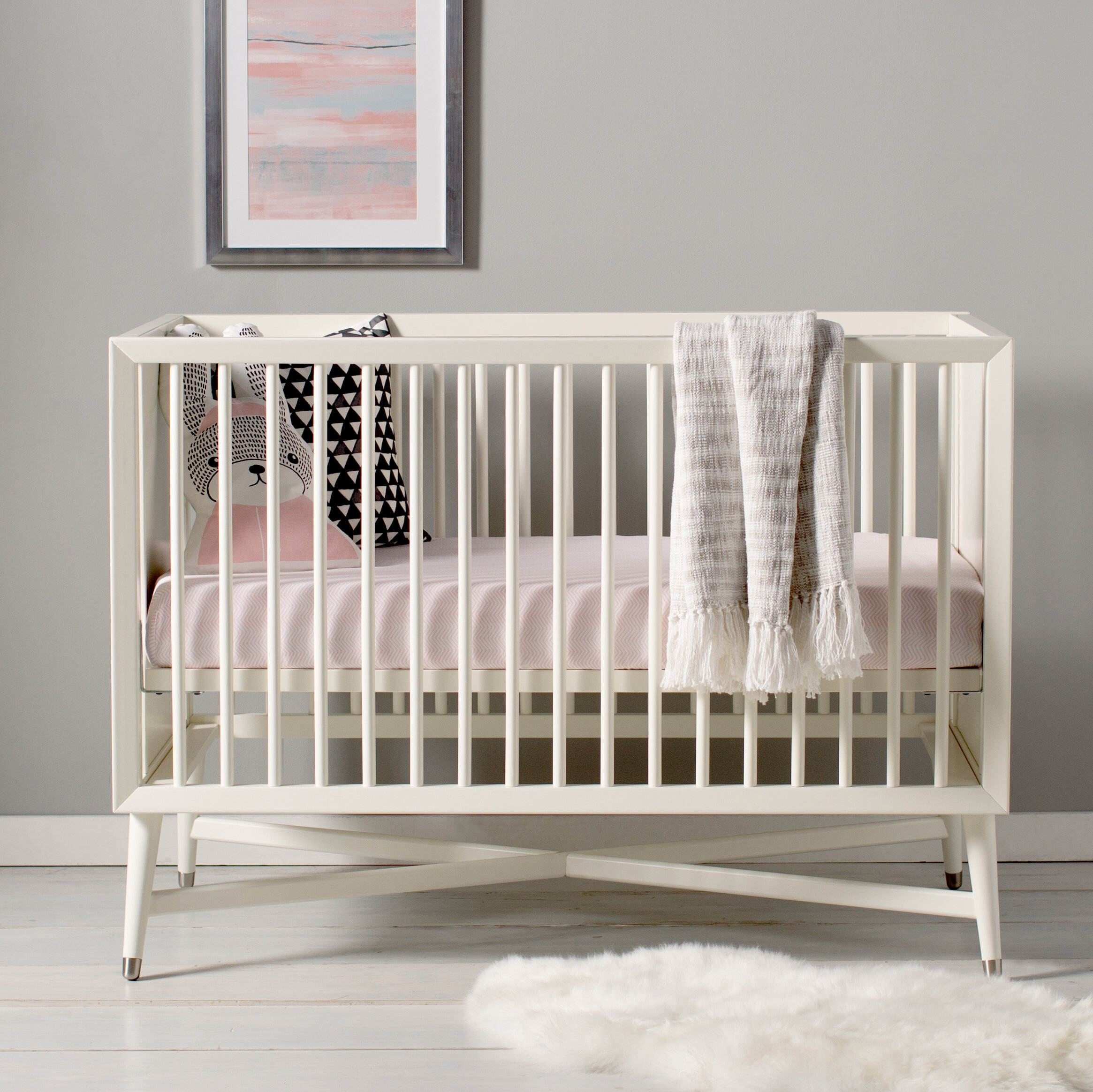 Dwellstudio mid century crib conversion cheap kit