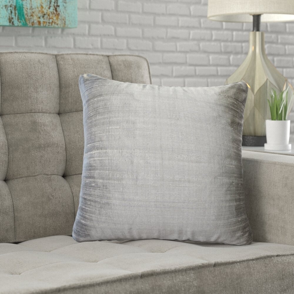 Darinka Silk Throw Pillow