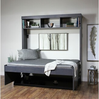 Hidden Table, Attached Desk to Wall Bed Face
