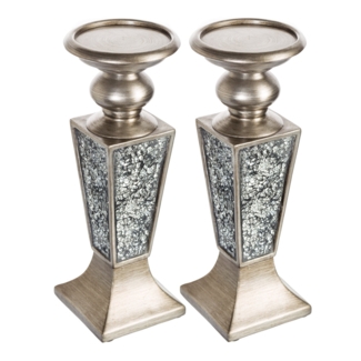 Decorative Polyresin Ceramic Candlestick