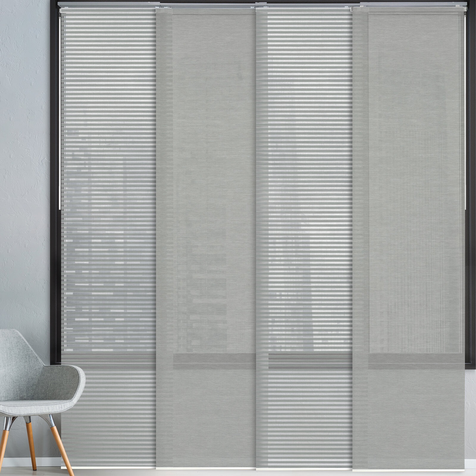 Deluxe Sheer Comet Vertical Blind