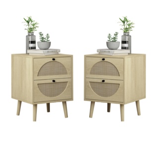 Delynne Manufactured Wood Nightstand
