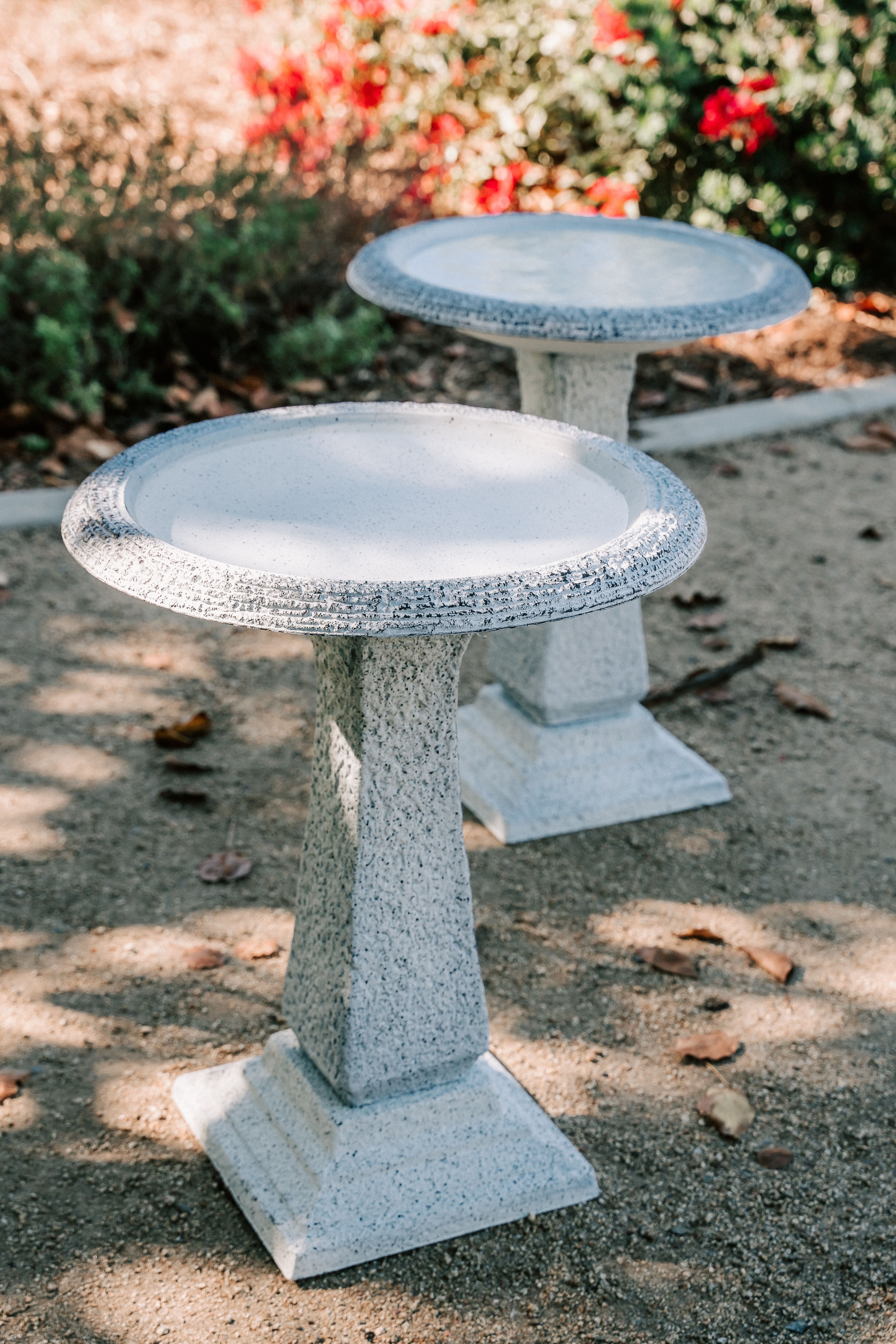 Dezden Solar Birdbath