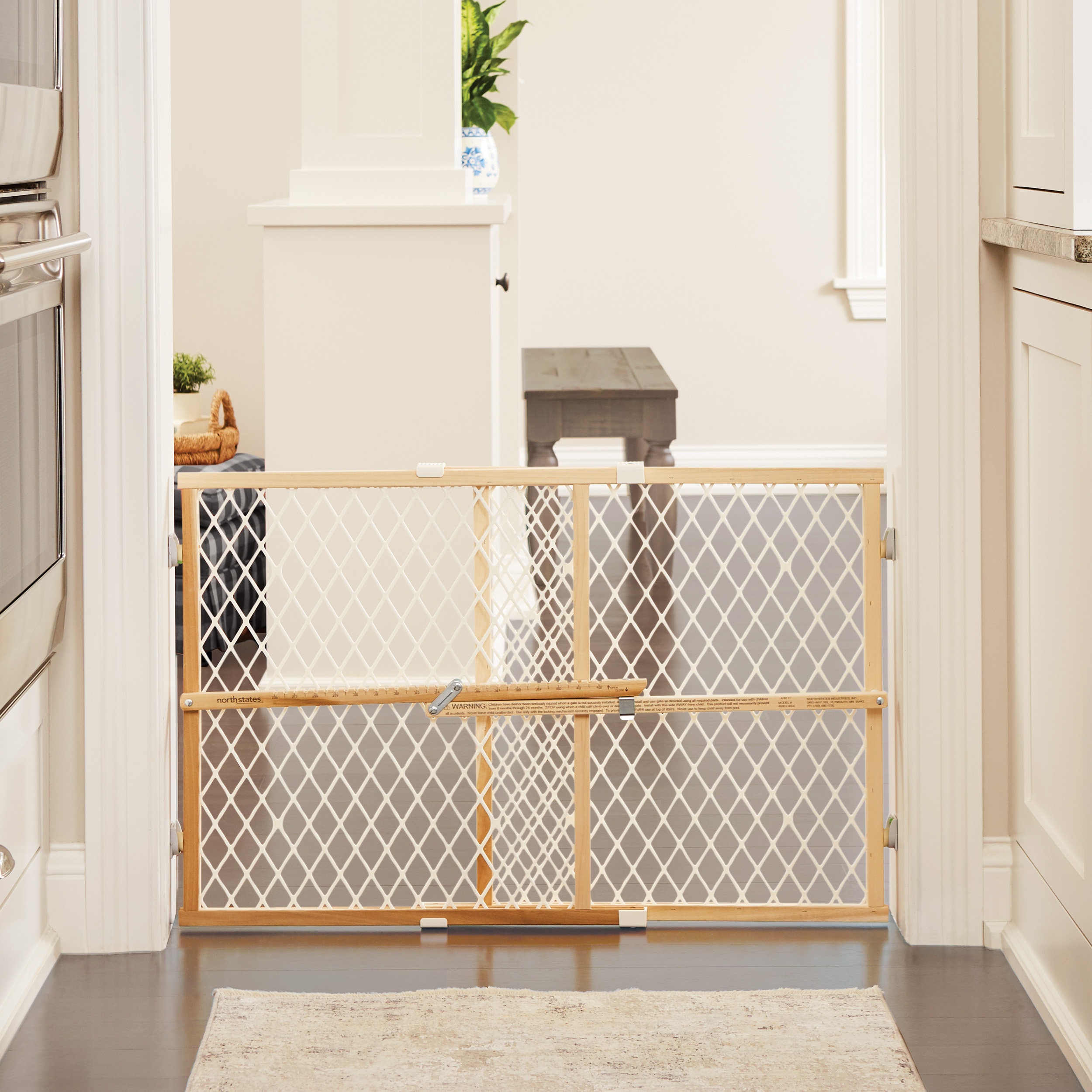 North state swing door stairway 2024 baby gate