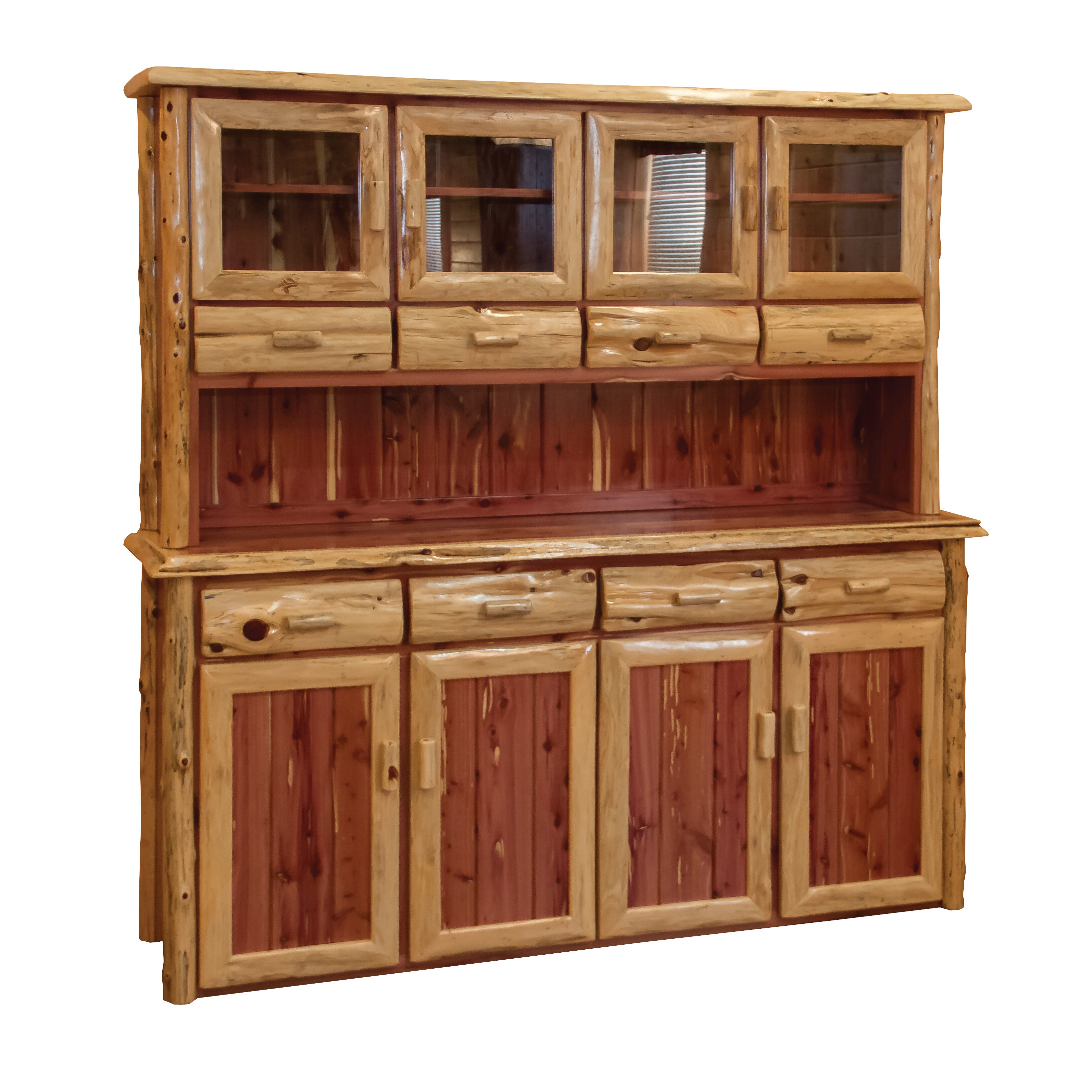 Dorado 60'' Wide 8 Drawer Cedar Dining Hutch