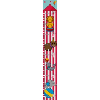 Dorinda Baby Circus Animals Personalized Growth Chart