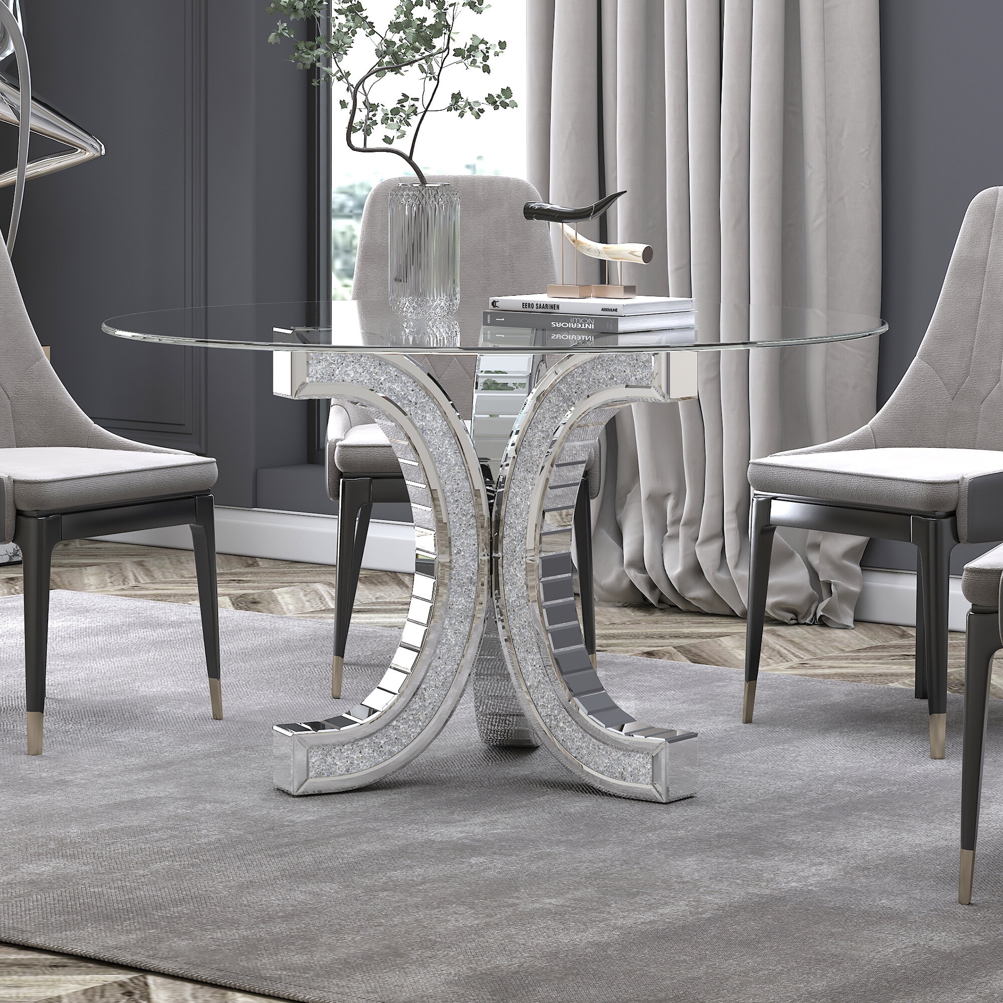 Douty 52'' Pedestal Dining Table