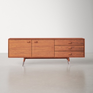 Downtown 82.5'' Wide 3 Drawer Sideboard
