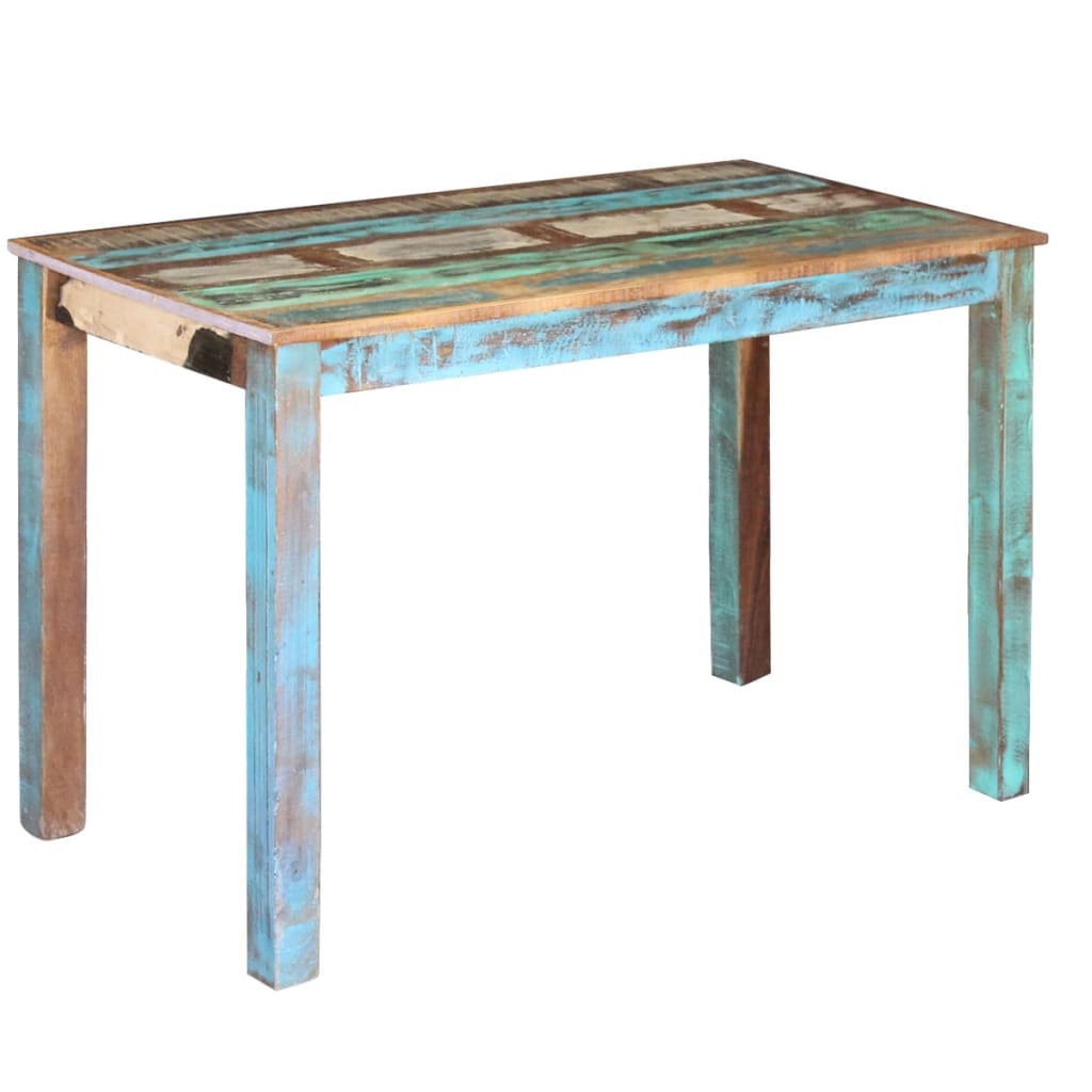 Doyle Dining Table Solid Reclaimed Wood Dining Room Kitchen Home 31.5"/45.3"