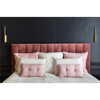 Elegant Parisian bedroom with ornate molding and stylish decor