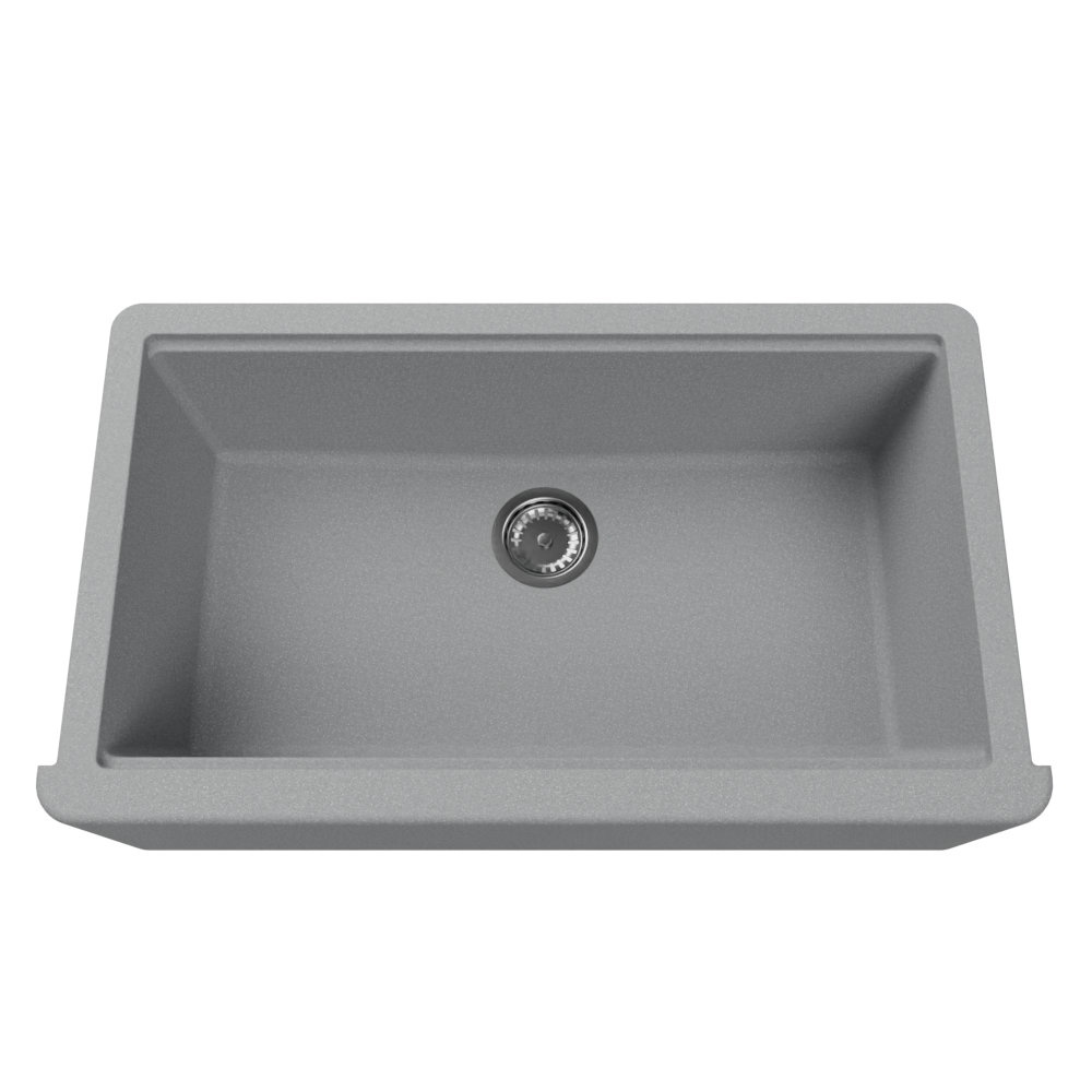 Empire Industries Titan 20.25'' W Single Bowl Quartz Farmhouse Kitchen Sink