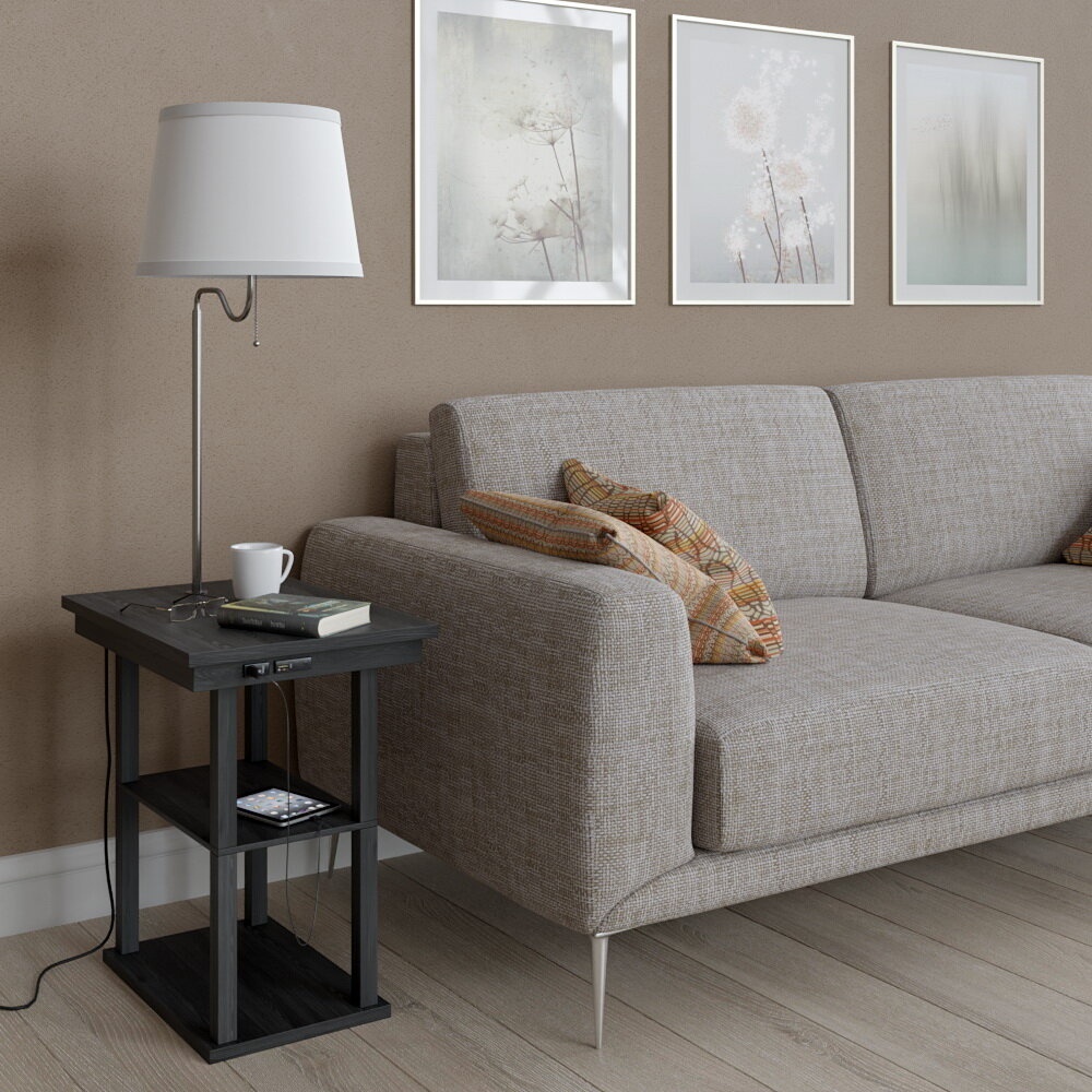 Enich 56.25" Swing Arm Floor Lamp