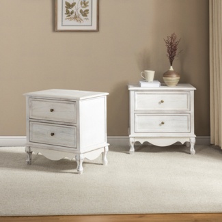 Erv Solid + Manufactured Wood Nightstand