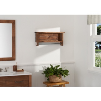 Eshu 2 Piece Alder Floating Shelf