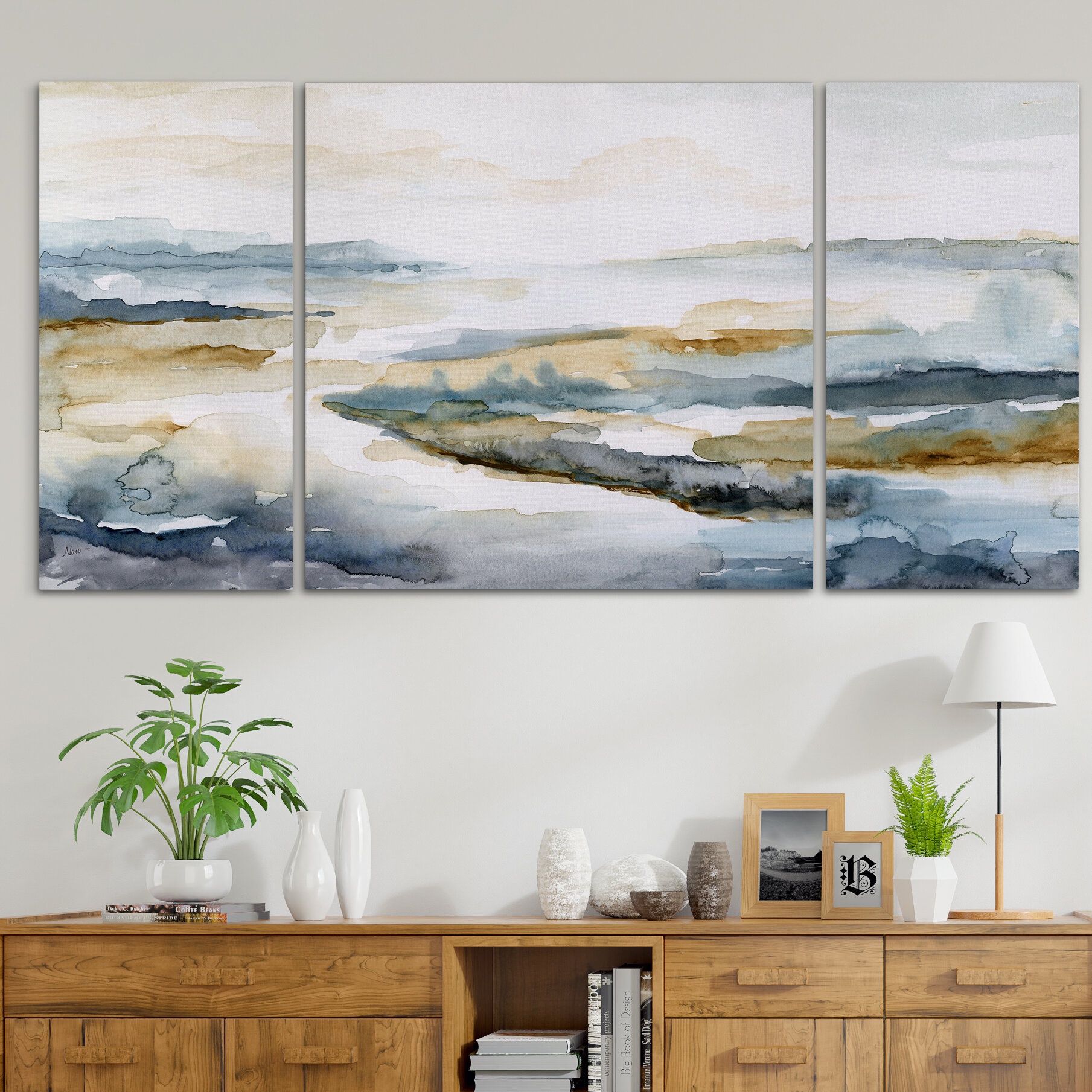 Estuary I - Print on Canvas