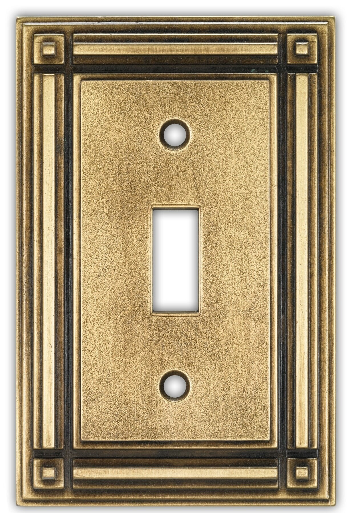 Evanston 1-Gang Toggle Light Switch Wall Plate