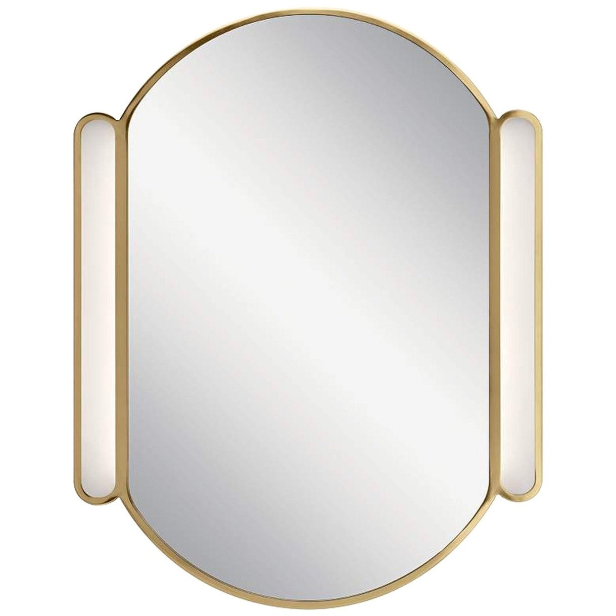 Farragutt Arch LED Metal Wall Mirror