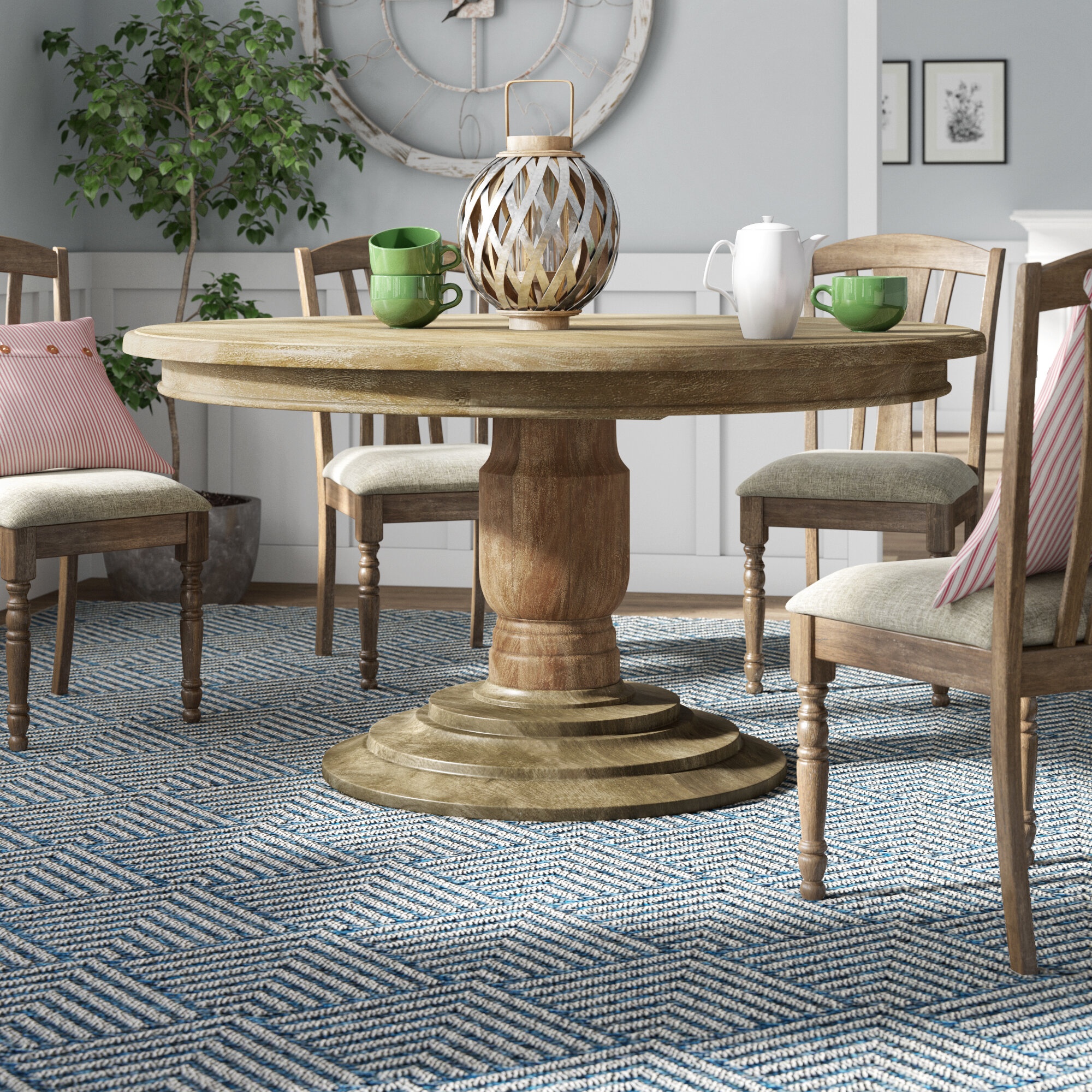 Felecia Pedestal Dining Table