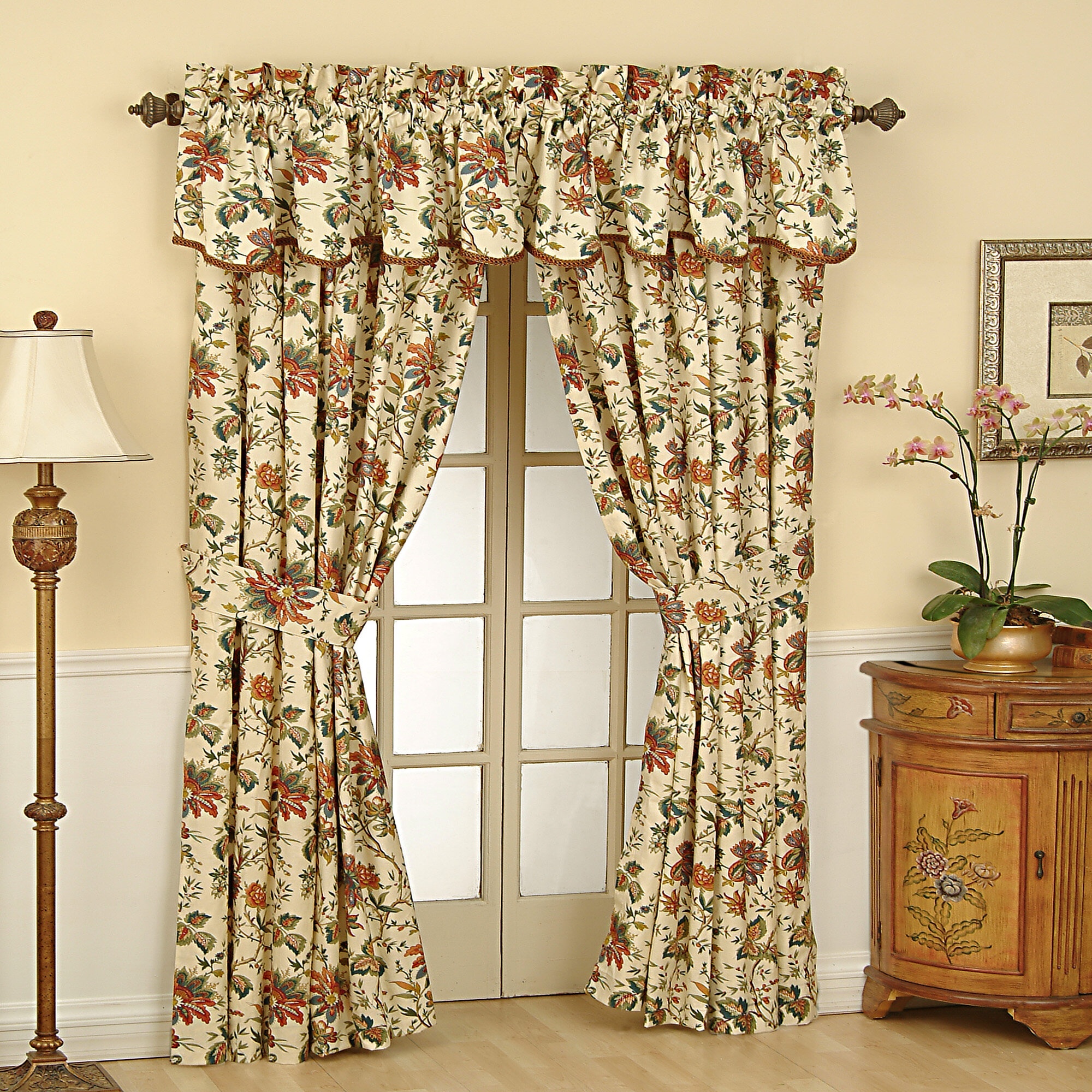 Felicite 100% Cotton Room Darkening Curtain Panel