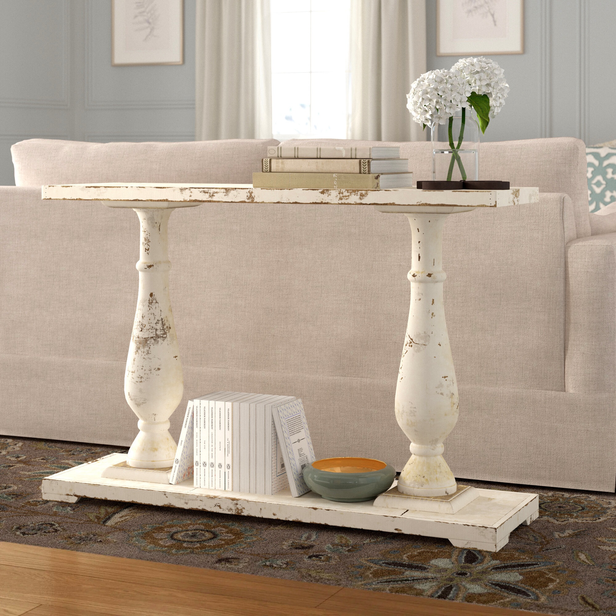 Shabby Chic Console Table - VisualHunt