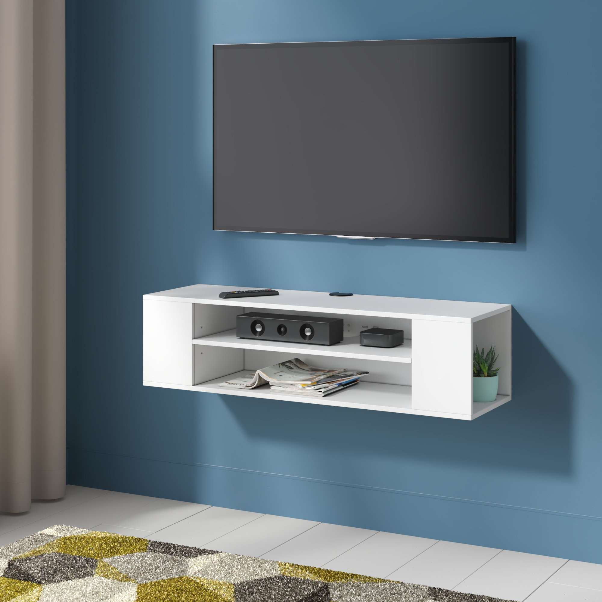Feuerstein Floating TV Stand for TVs up to 55"