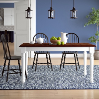 Fleurance 60'' Solid Wood Dining Table