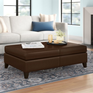 Fordbridge Vegan Leather Storage Ottoman