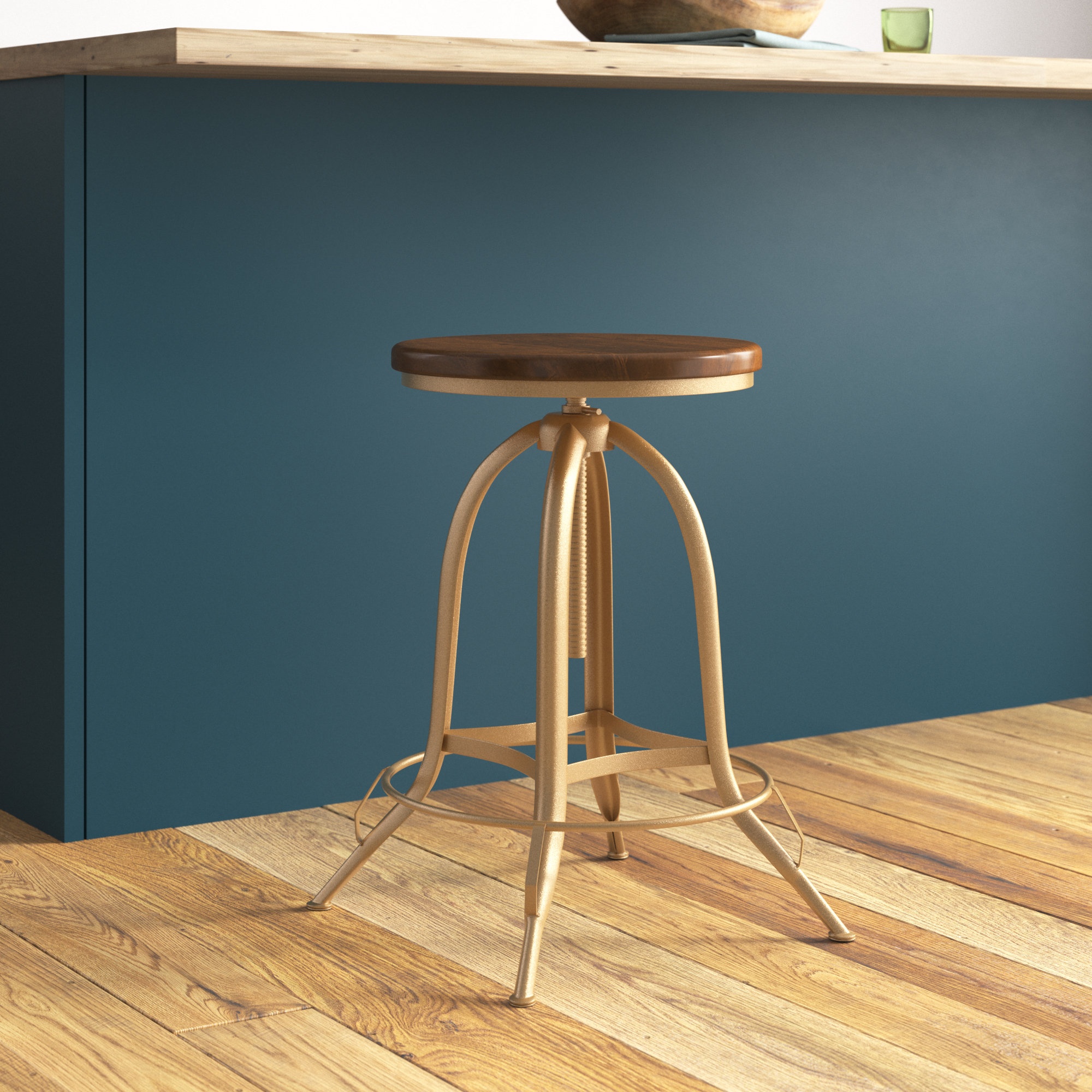 Vintage Industrial Bar Stool VisualHunt