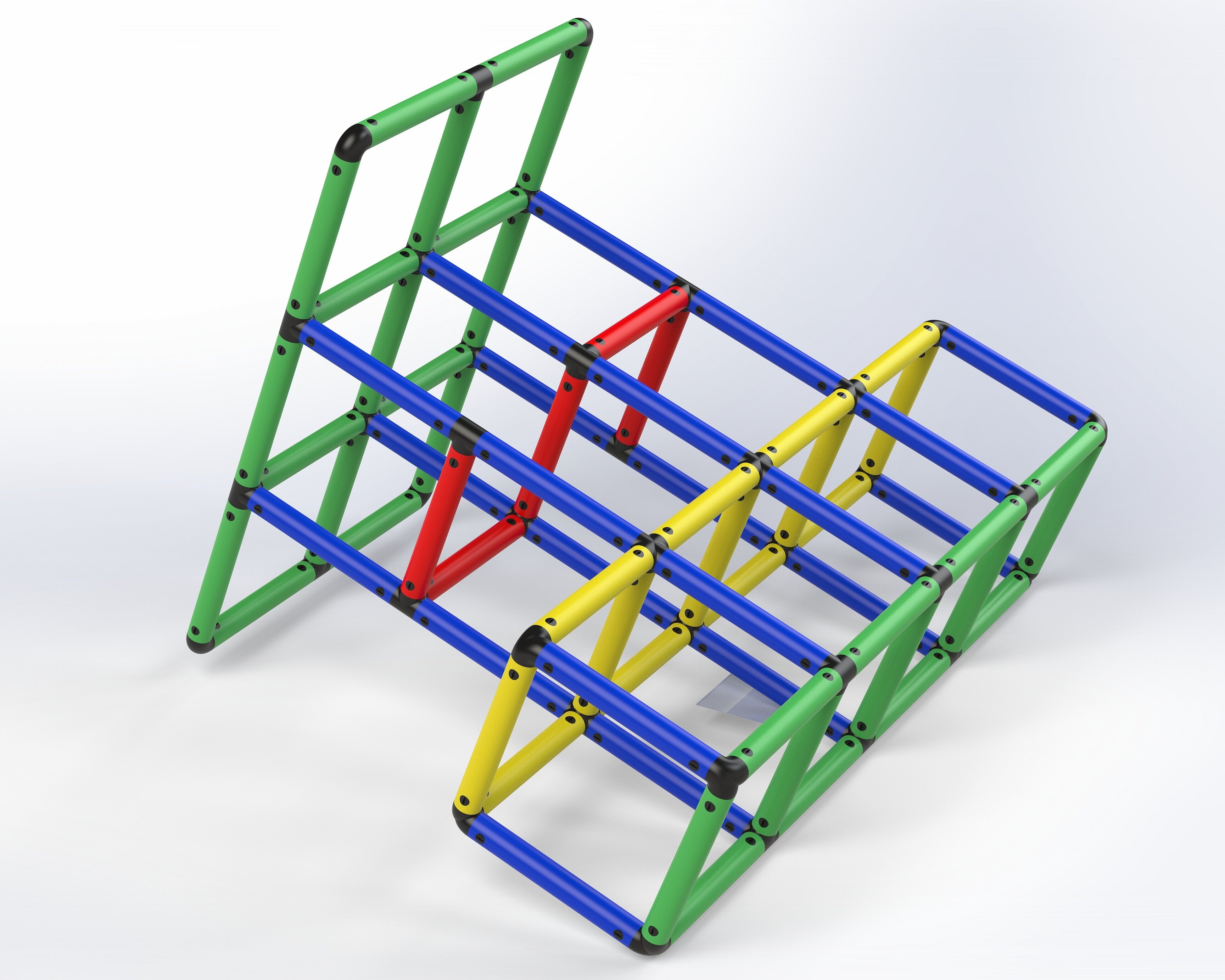 Funphix Create And Play Life Structures "Climbing Gyms" Climber