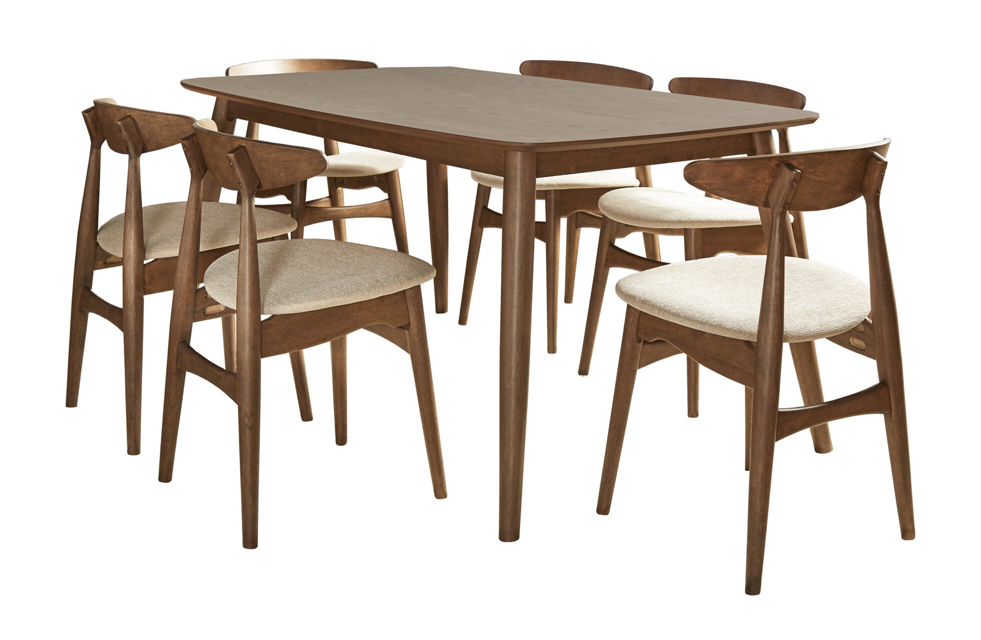 Neo Renaissance Brown Formal Extendable Dining Set