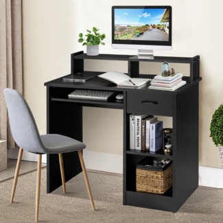 Desk With Cube Storage - VisualHunt
