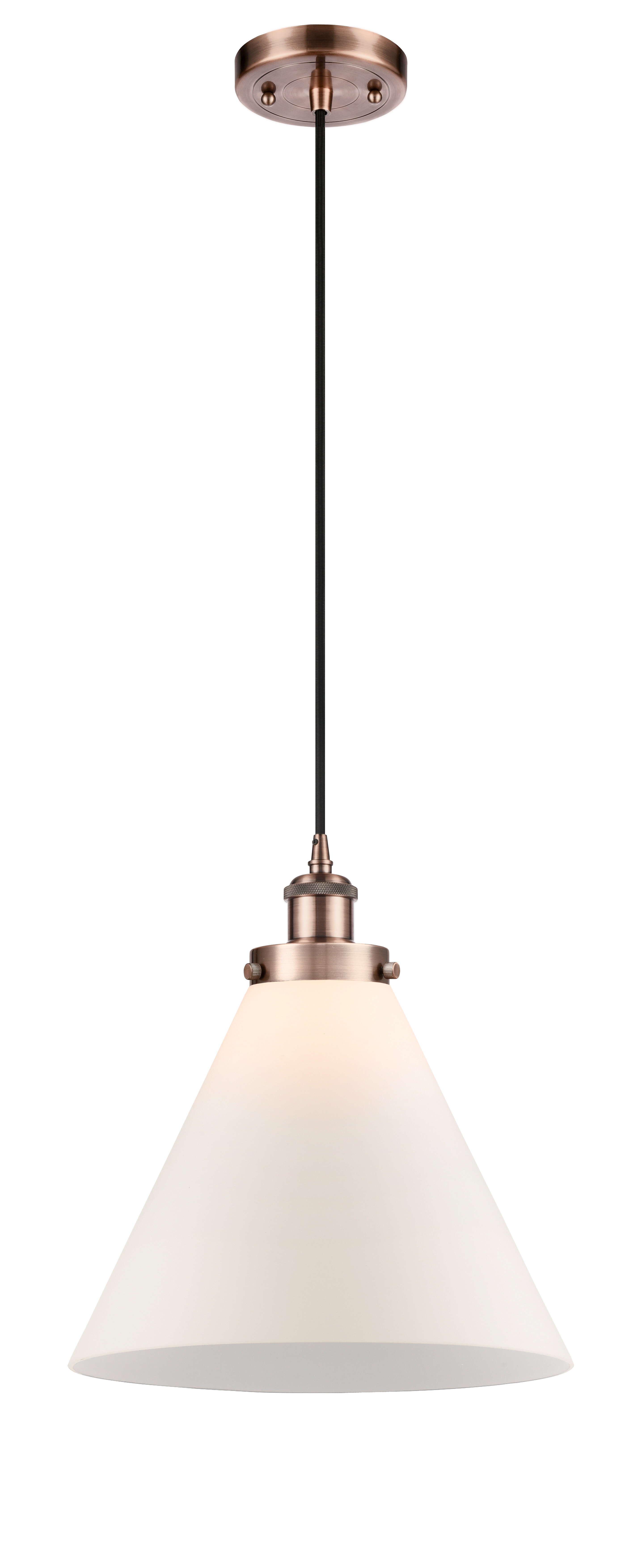 Gendron 1 - Light Single Cone Pendant