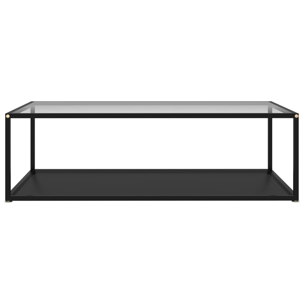 Glass Floor Shelf Coffee Table