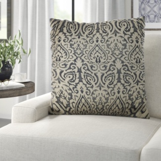 Godines Damask Throw Pillow