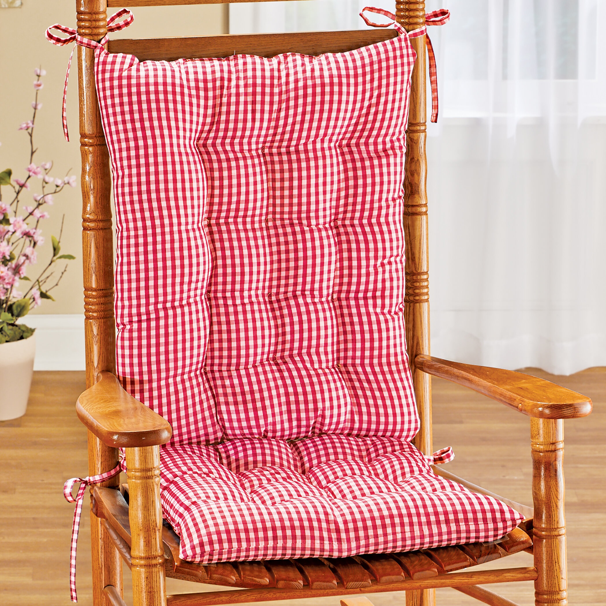 Gracie Oaks Seat/Back Cushion