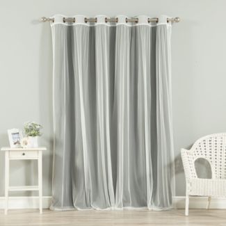 Granados Polyester Blackout Curtain Panel