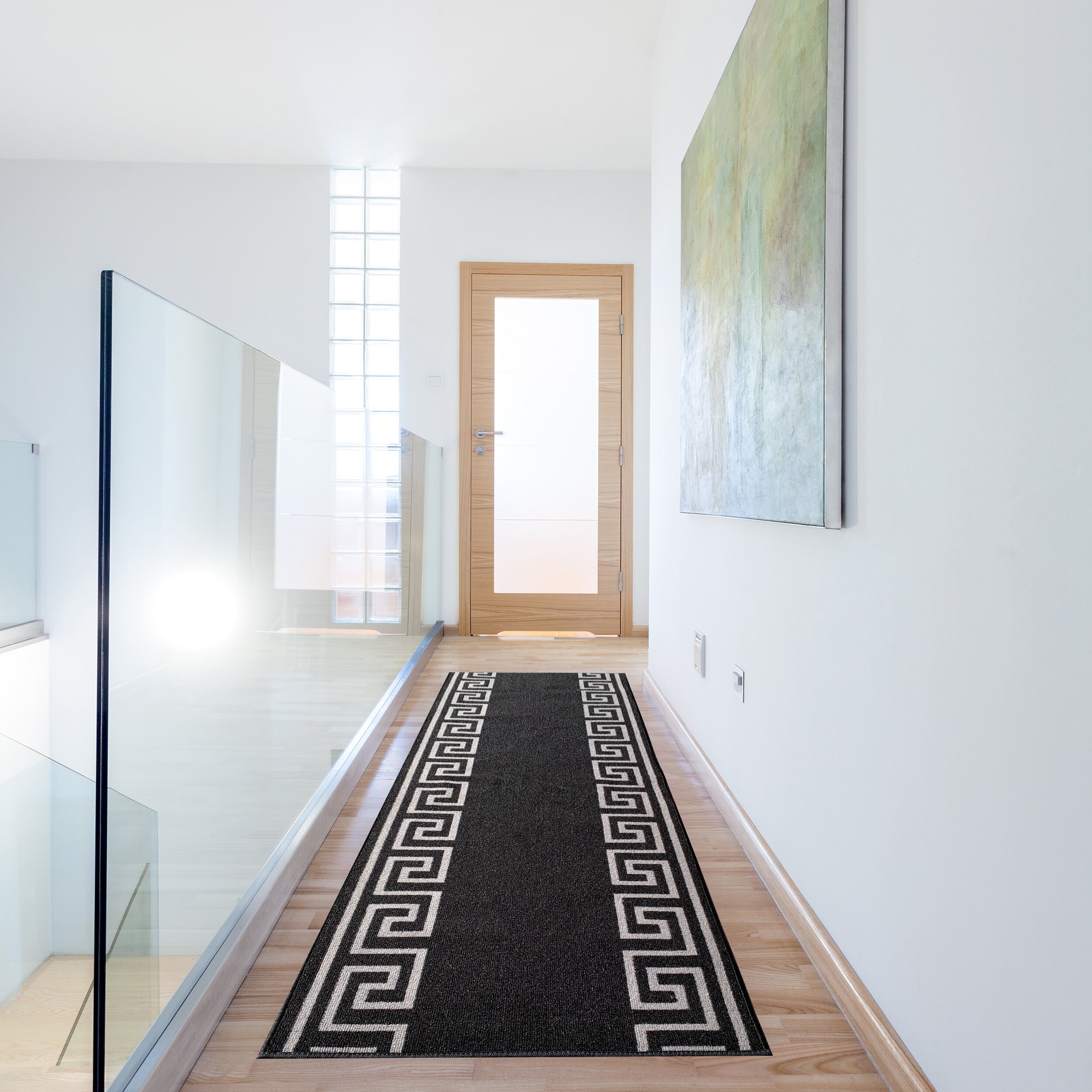 Grenelle Performance Black Rug