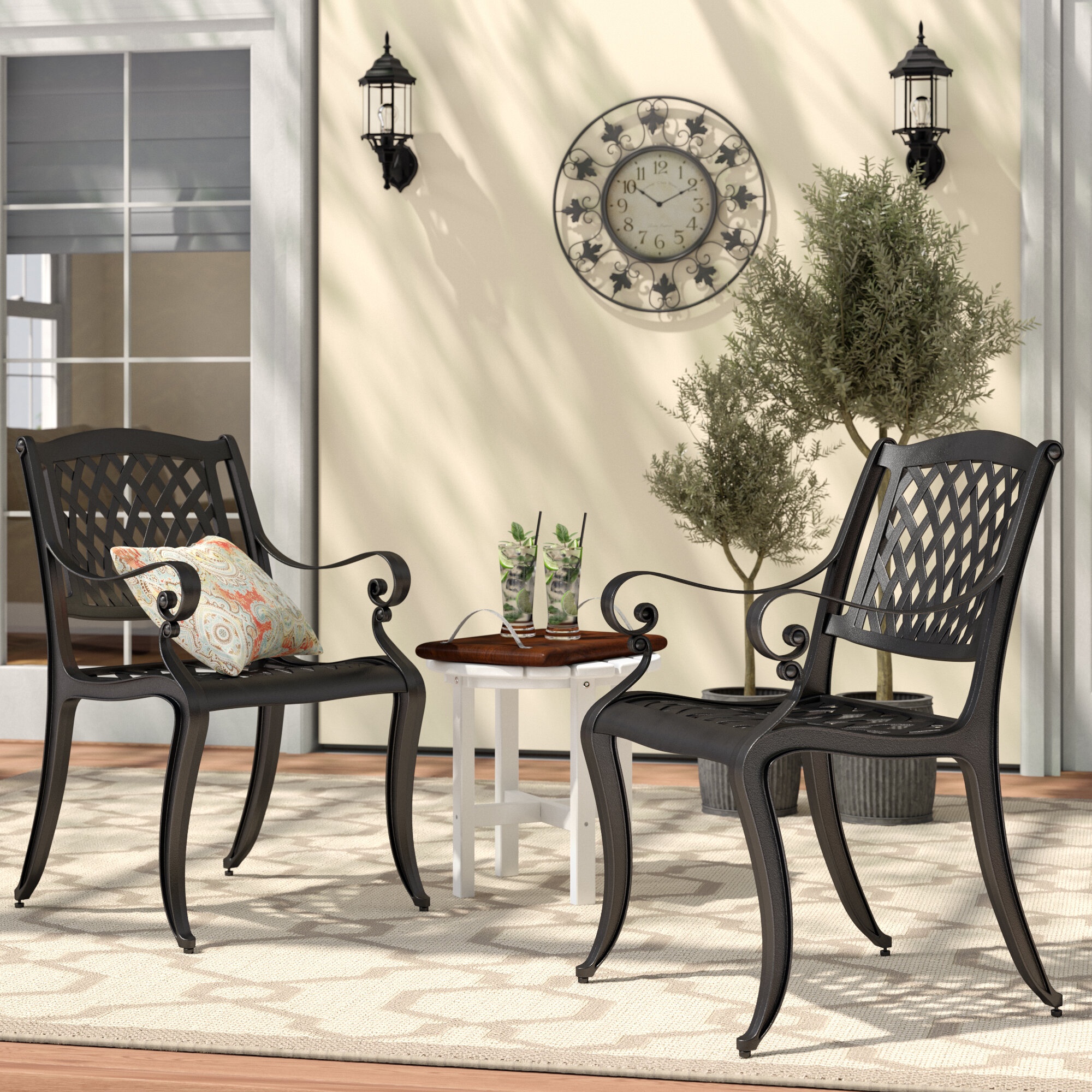 Grimm Patio Dining Armchair
