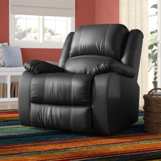 Hagar Vegan Leather Recliner