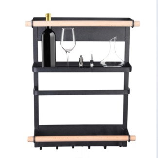 Rebrilliant Maguerite 48'' W Steel Height -Adjustable Storage Rack