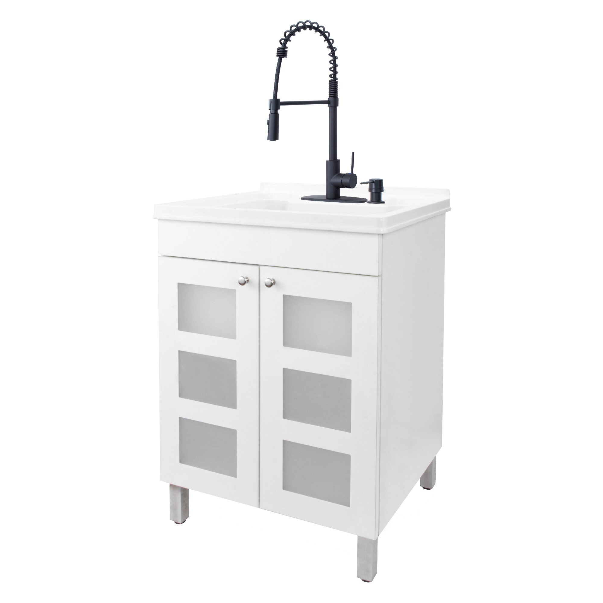 Hameedah 24" Single Laundry Room Vanity Set