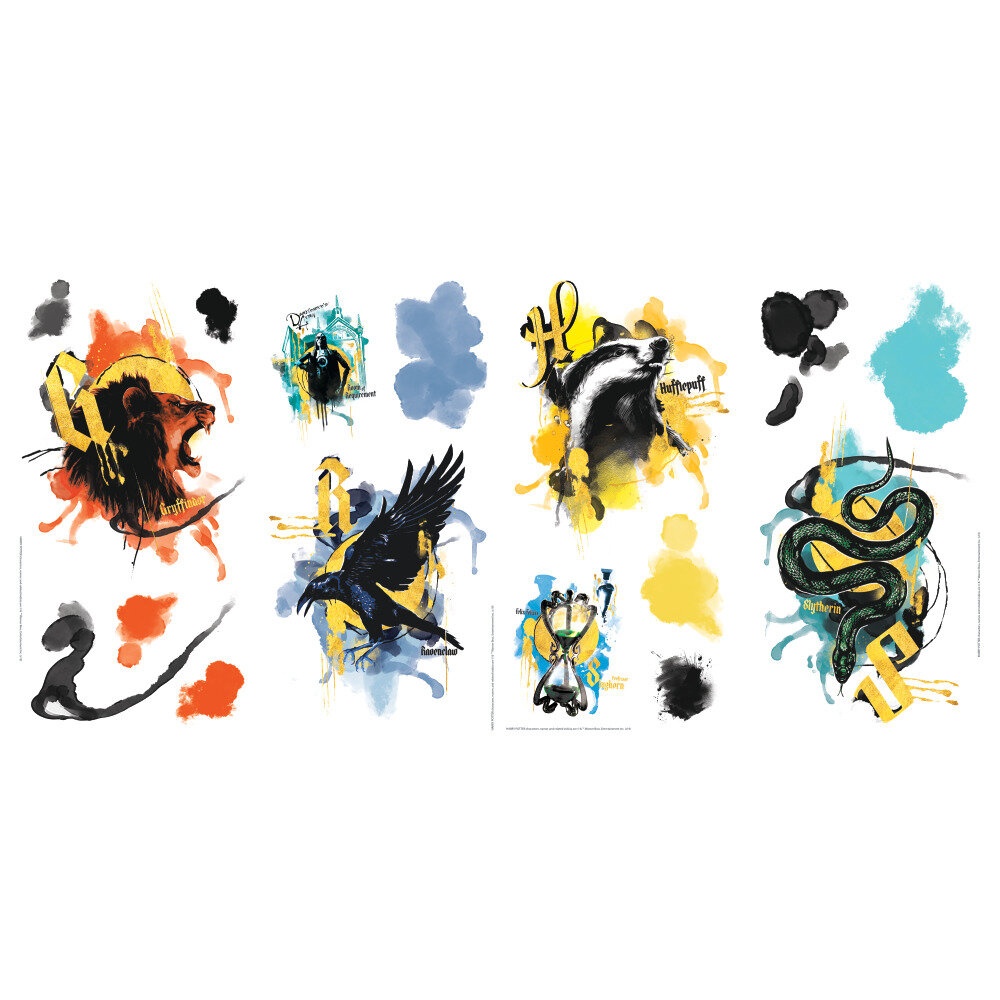 Harry Potter Hogwarts House Peel and Stick Wall Decal