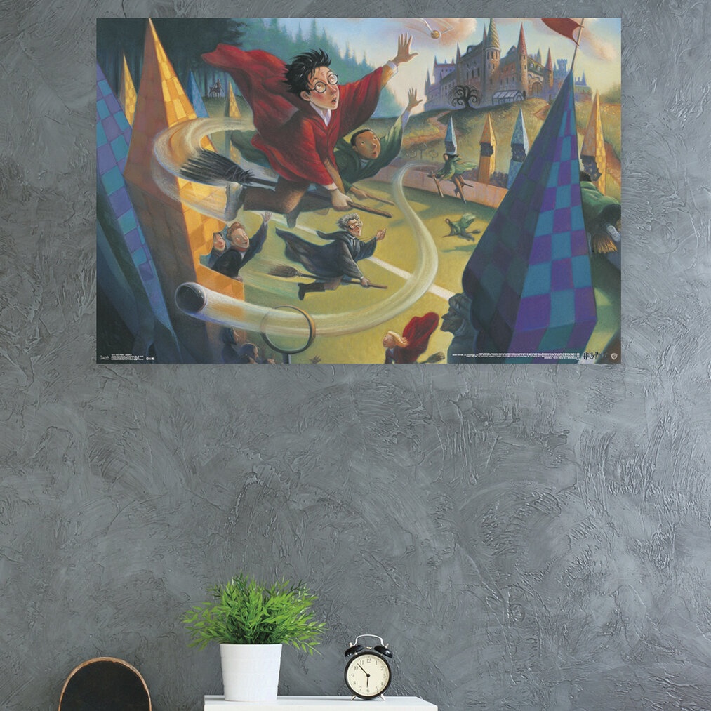 Harry Potter - Quidditch Paper Print