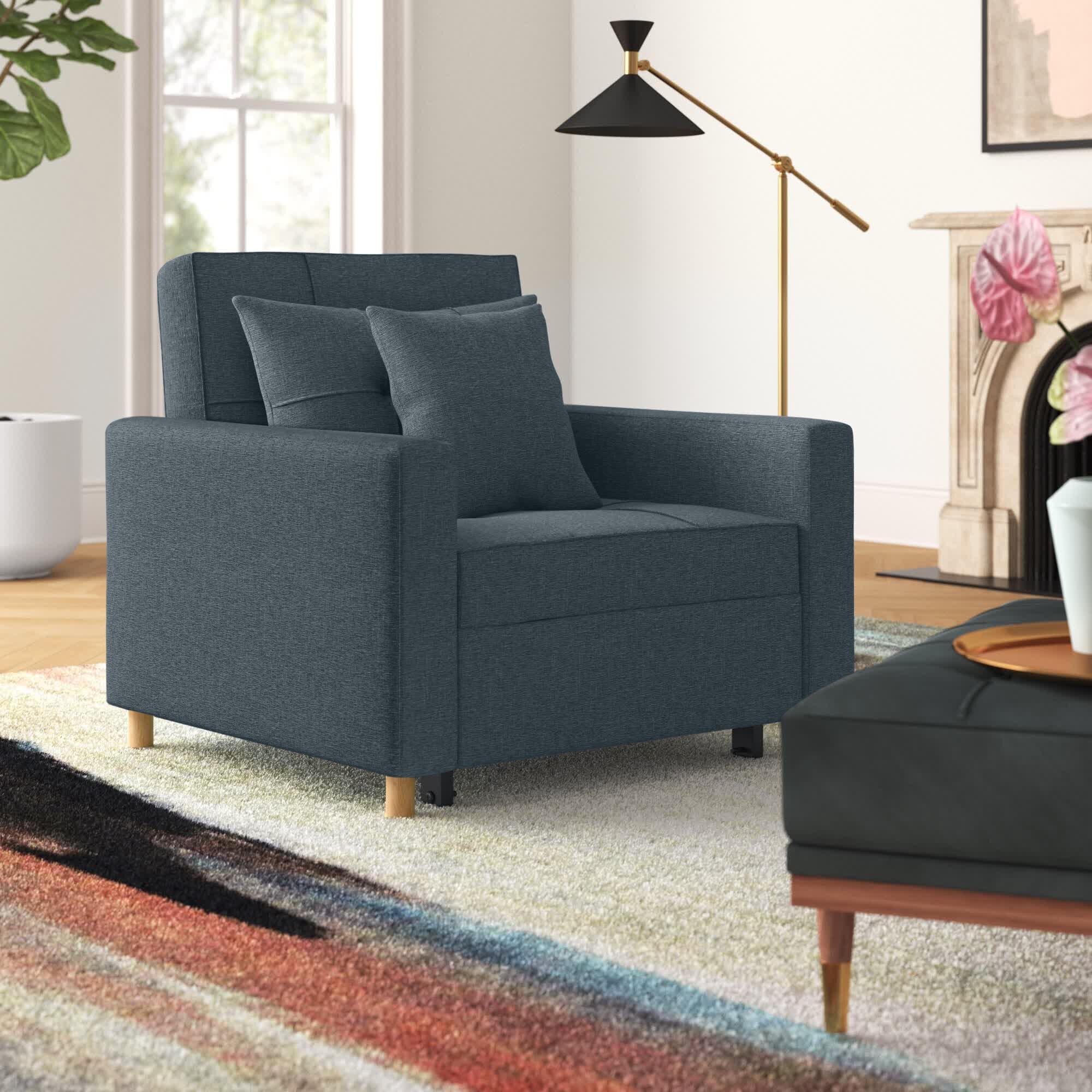 Heckman 40" Upholstered Accent Chair