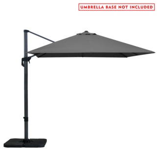 Hirsch 120'' Square Cantilever Umbrella