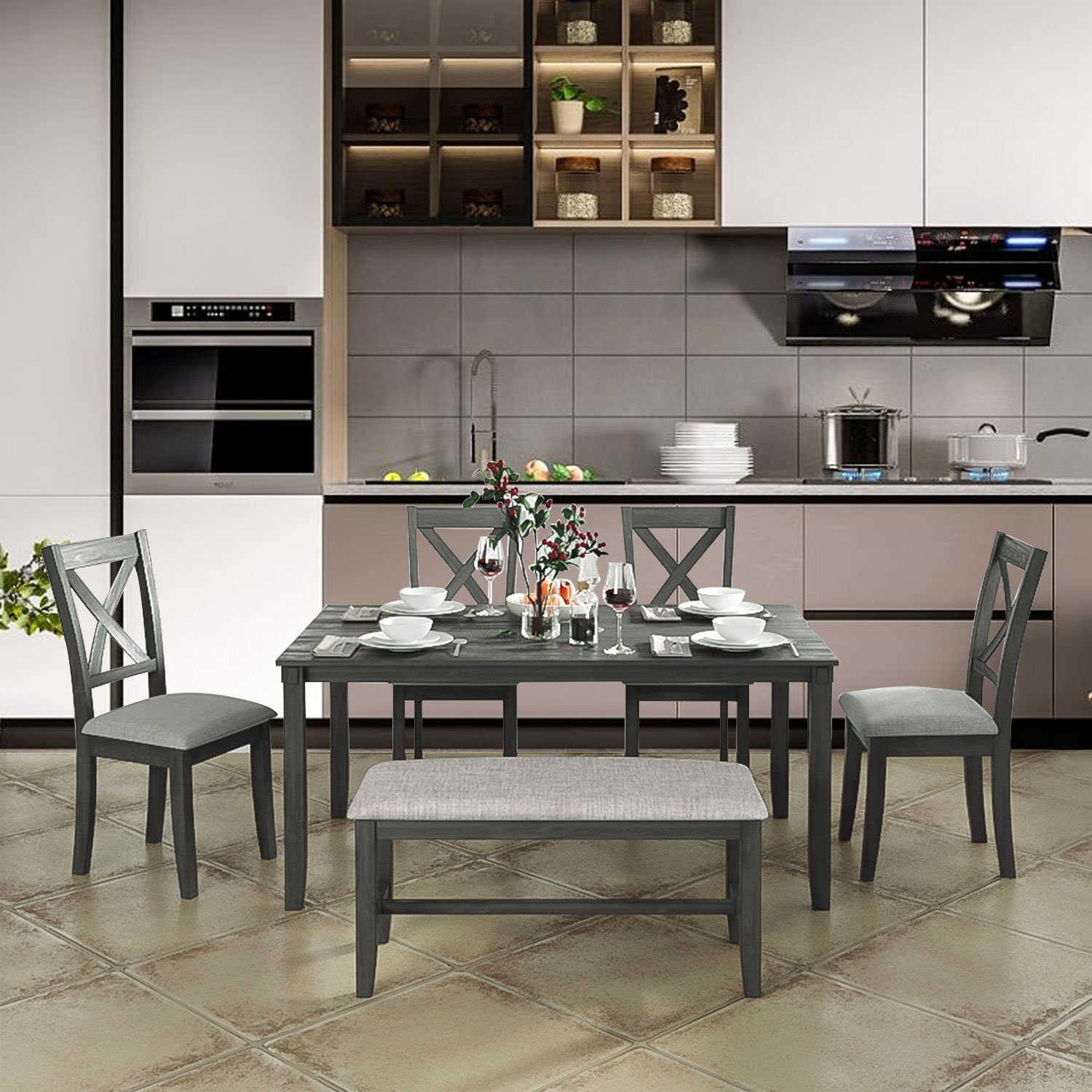 Horlacher 6 - Person Dining Set