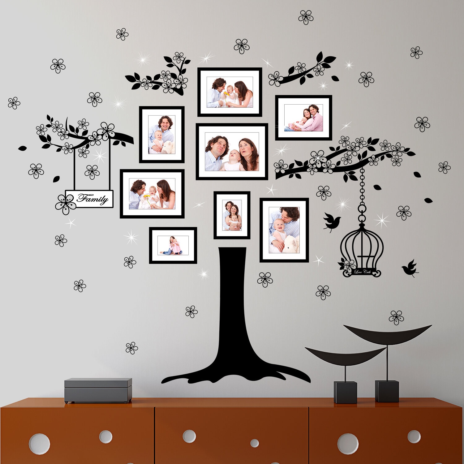 Inspired Wall LV Decal Stickers Wall Art stickers Home Decor