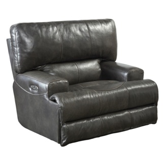 Hulse Italian Leather Match Lay Flat Recliner