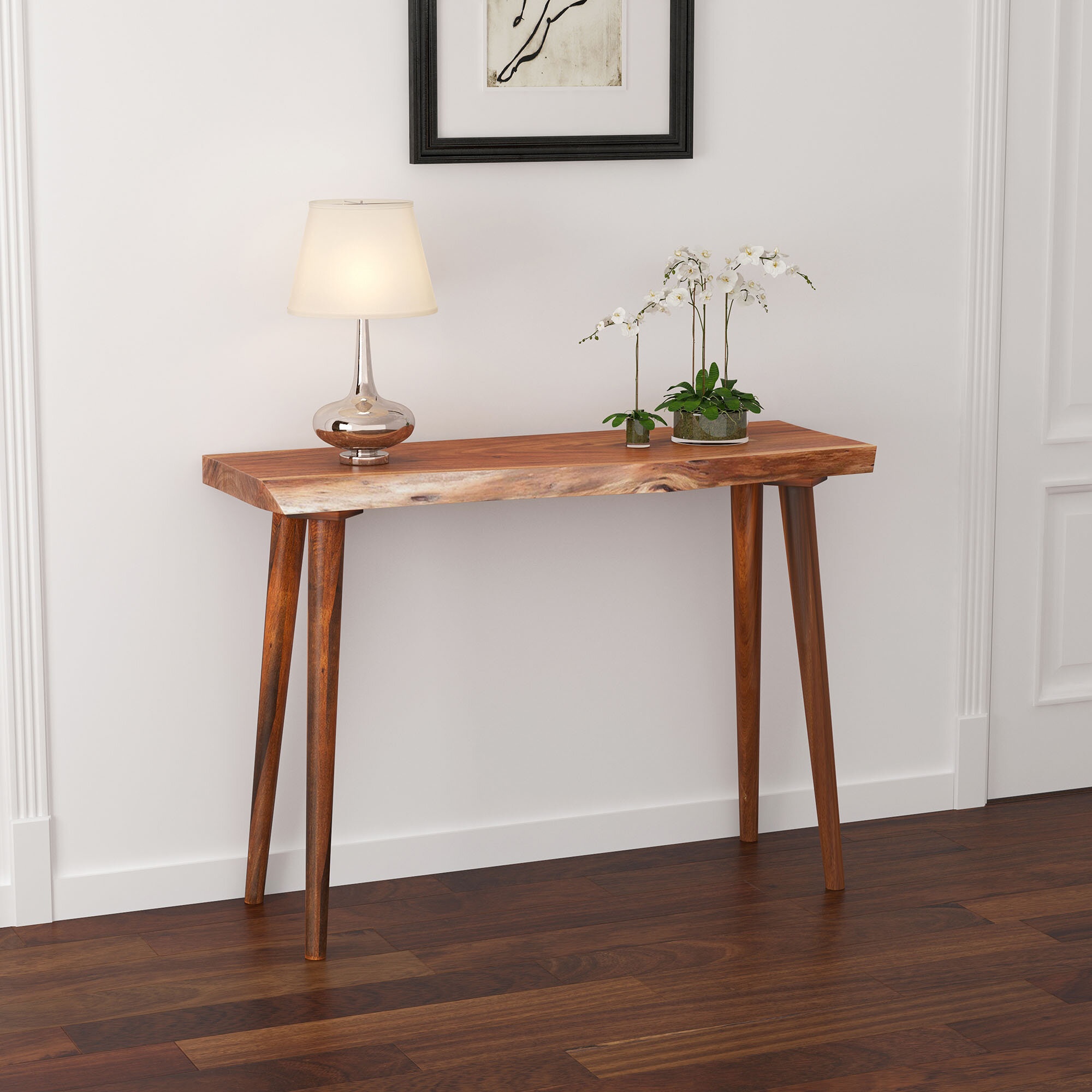 Huron 42'' Solid Wood Console Table